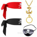 Accessoires de pirate d'Halloween pour le cosplay